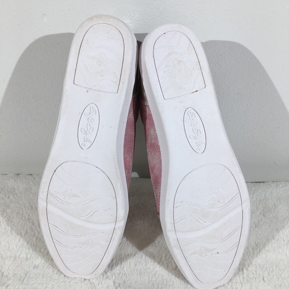 Soft Style Metallic Pink Fairfax Sneakers - Size 8 - Picture 6 of 8